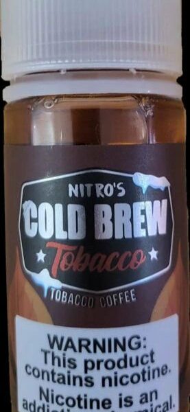 LÍQUIDO TOBACCO COFFEE - NITRO'S COLD BREW
