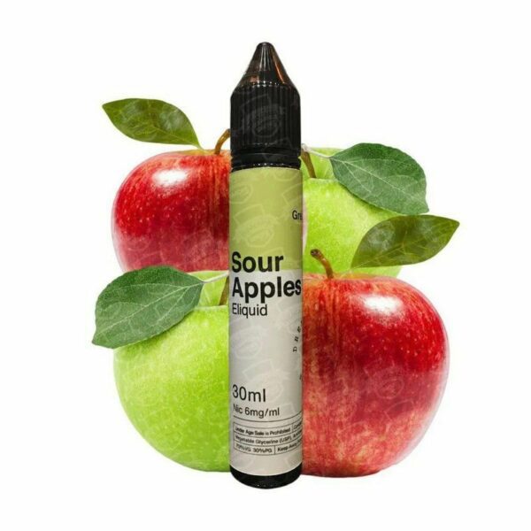 LÍQUIDO SOUR APPLES ICE - NICSALT - DREAM COLLAB E-LIQUIDS