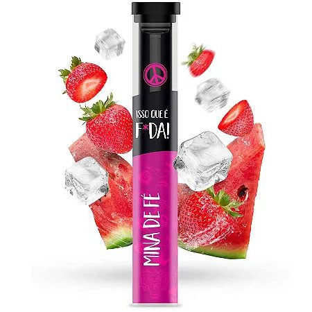 POD DESCARTÁVEL ISSO QUE É FODA! 1000 PUFFS - STRAWBERRY WATERMELON ICE - CHILLY BEATS