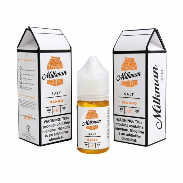 LÍQUIDO SALT NICOTINE - MANGO- THE MILKMAN