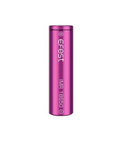 BATERIA 18650 LI-ION EFEST PURPLE 3.7V 3000 MAH HIGH DRAIN 35A - UNITÁRIO