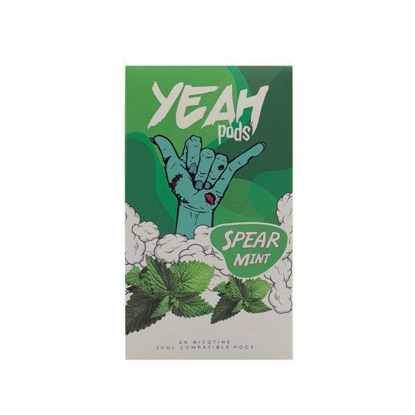 POD ( CARTUCHO ) C/ LÍQUIDO P/ JUUL SPEAR MINT - YEAH
