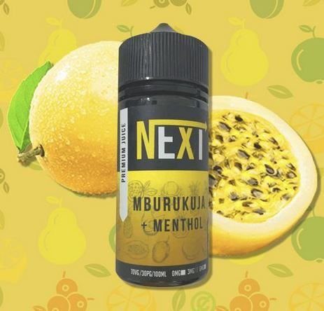 LÍQUIDO MBURUKUJA MENTHOL - NEXT