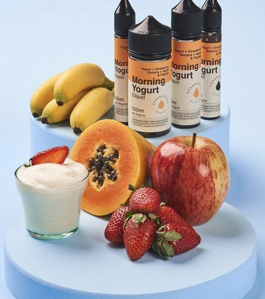 LÍQUIDO MORNING YOGURT - NICSALT - DREAM COLLAB E-LIQUIDS