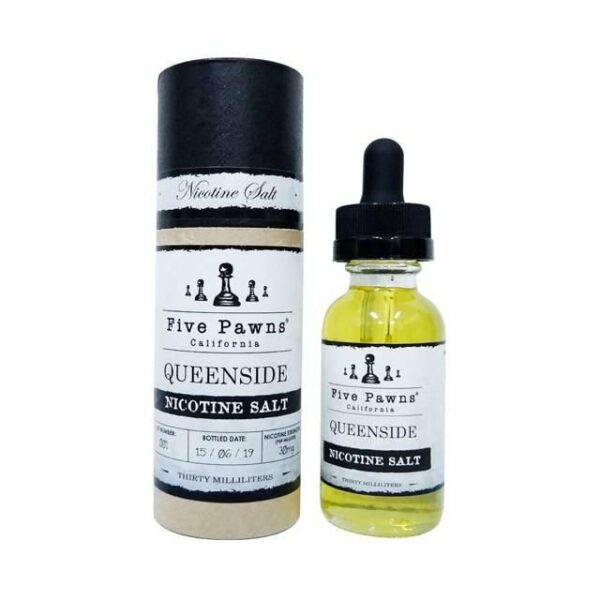 LÍQUIDO QUEENSIDE - NICOTINE SALT - FIVE PAWNS