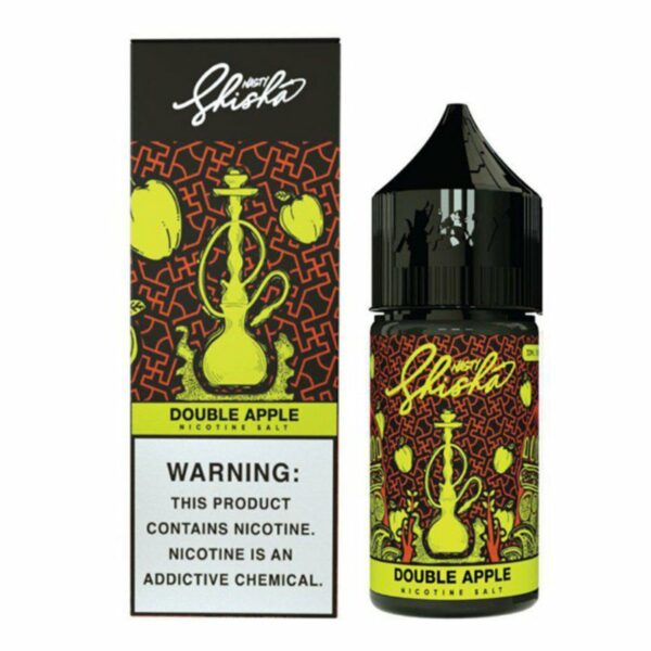 LÍQUIDO NICSALT DOUBLE APPLE SHISHA - NASTY JUICE