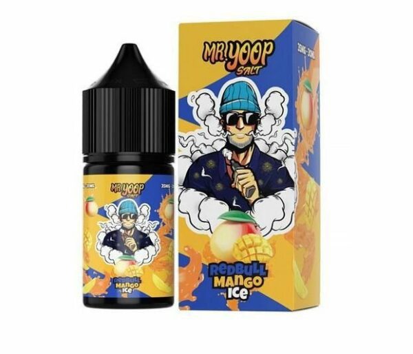 LÍQUIDO NICSALT REDBULL MANGO ICE - FUSION FRUIT - MR. YOOP