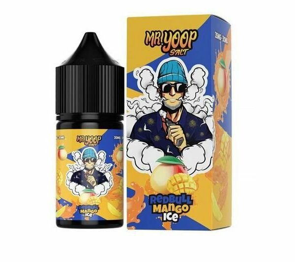 LÍQUIDO NICSALT REDBULL MANGO ICE - FUSION FRUIT - MR. YOOP