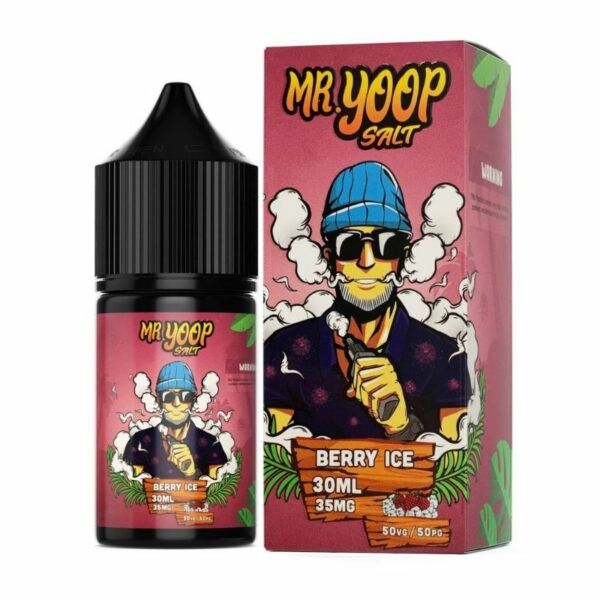 LÍQUIDO NICSALT BERRY ICE - MR. YOOP - Imagem 2