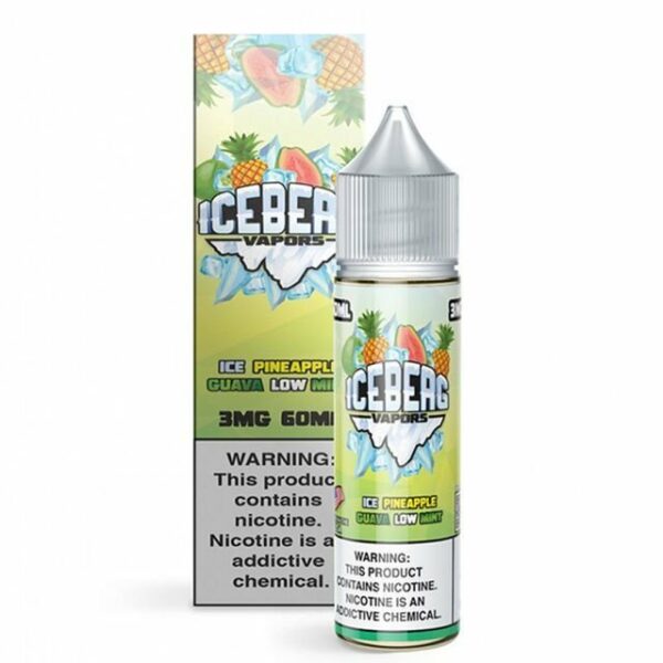 LÍQUIDO ICE PINEAPPLE GUAVA LOW MINT - ICEBERG VAPORS