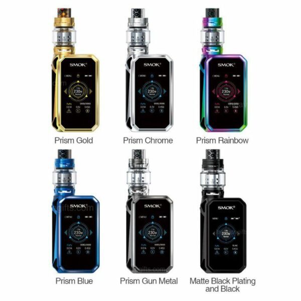 KIT G PRIV 2 230W LUXE EDITION C/ ATOMIZADOR TFV12 PRINCE - SMOK + 2 BATERIAS SAMSUNG 30Q 18650 3.7V 3000MAH - Imagem 2