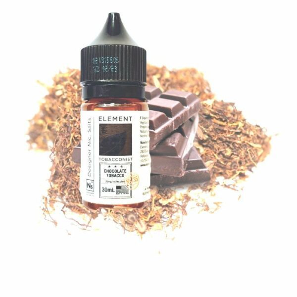 LÍQUIDO CHOCOLATE TOBACCO - SALT NICOTINE - ELEMENT - Imagem 2