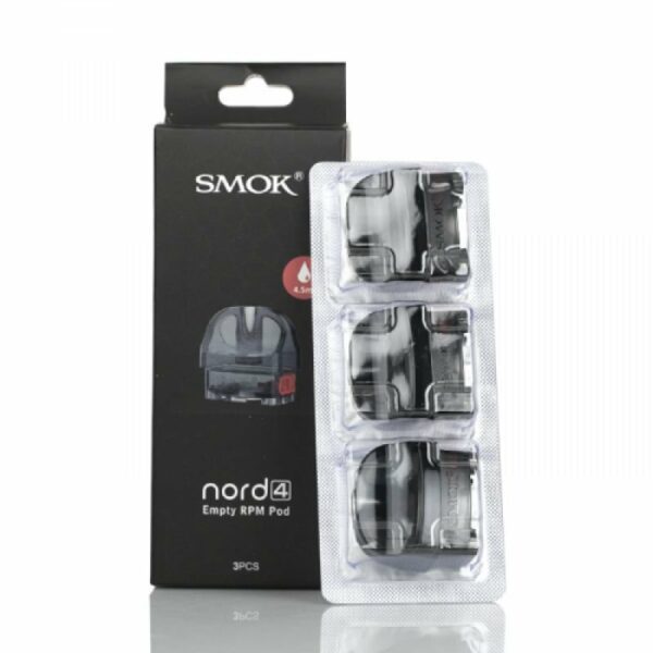 POD DE REPOSIÇÃO NORD 4  P/ COIL RPM ( SEM COIL ) 4.5ML - SMOK