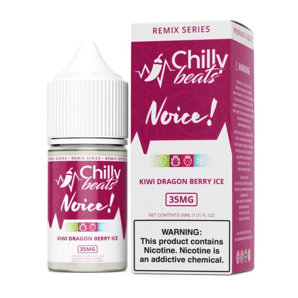 LÍQUIDO NICSALT- KIWI DRAGON BERRY ICE - CHILLY BEATS - Imagem 2