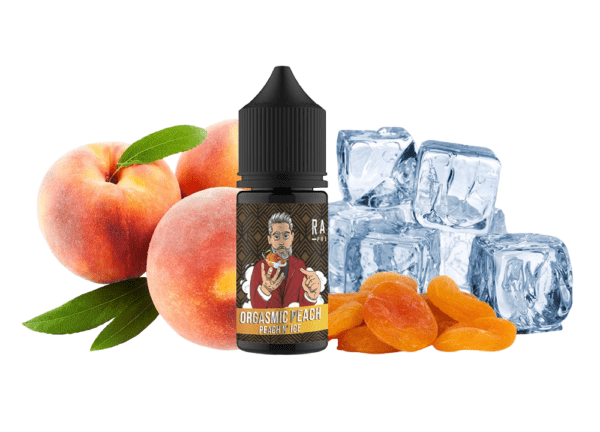 LÍQUIDO ORGASMIC PEACH - NICSALT - RAINMAKER