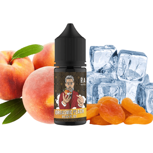LÍQUIDO ORGASMIC PEACH - NICSALT - RAINMAKER