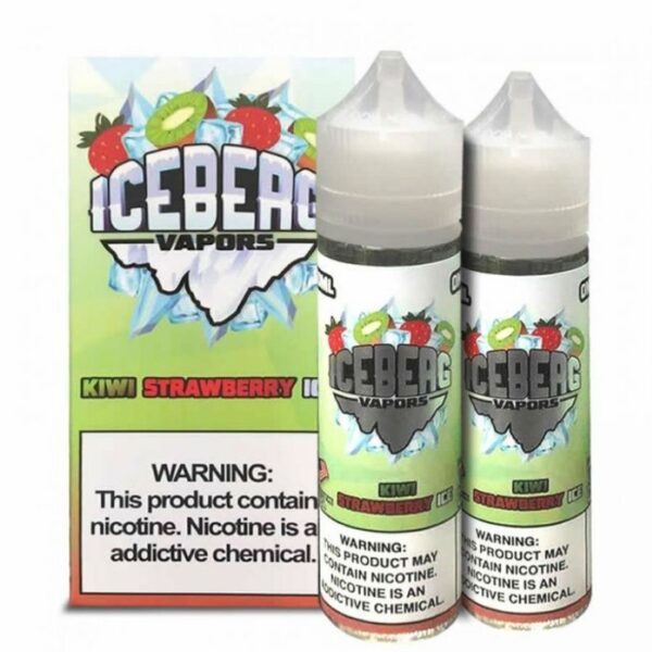 LIQUIDO KIWI STRAWBERRY ICE - ICEBERG VAPORS