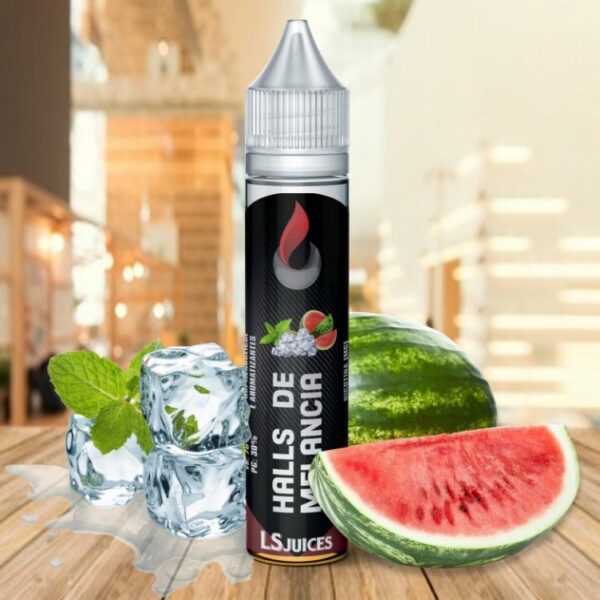 LÍQUIDO HALLS DE MELANCIA - LS JUICES