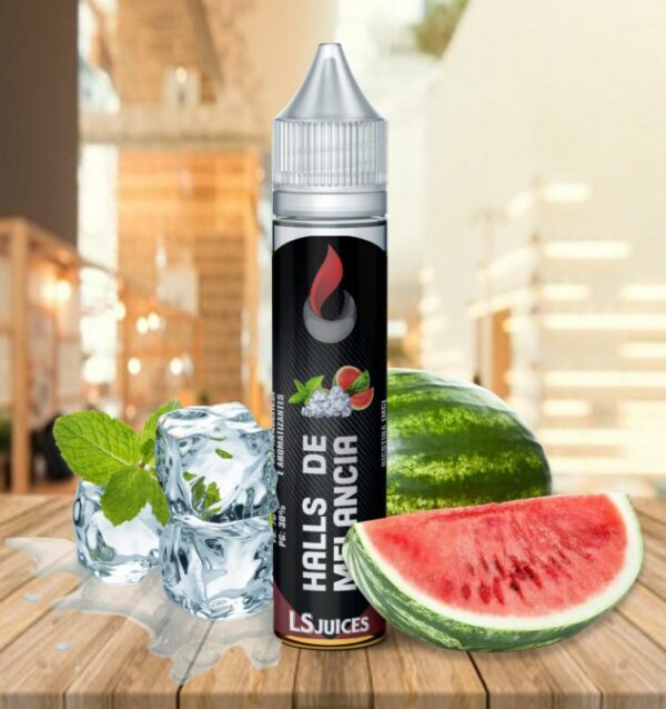 LÍQUIDO HALLS DE MELANCIA - LS JUICES