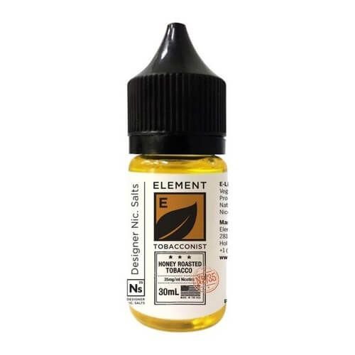 LÍQUIDO HONEY ROASTED TOBACCO - SALT NICOTINE - ELEMENT