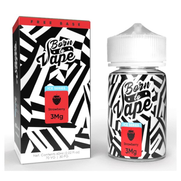 LÍQUIDO STRAWBERRY - BORN TO VAPE