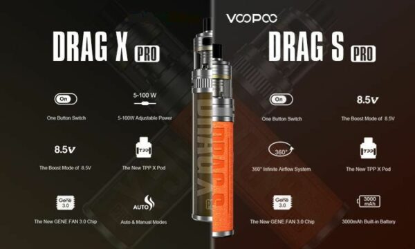KIT POD MOD DRAG X PRO 100W - VOOPOO - Imagem 6