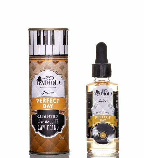 LIQUIDO PERFECT DAY - CHANTILY DOCE DE LEITE CAPUCCINO - RADIOLA JUICES