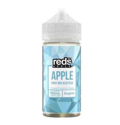 LÍQUIDO APPLE FRUIT MIX ICED PLUS - REDS - 7 DAZE