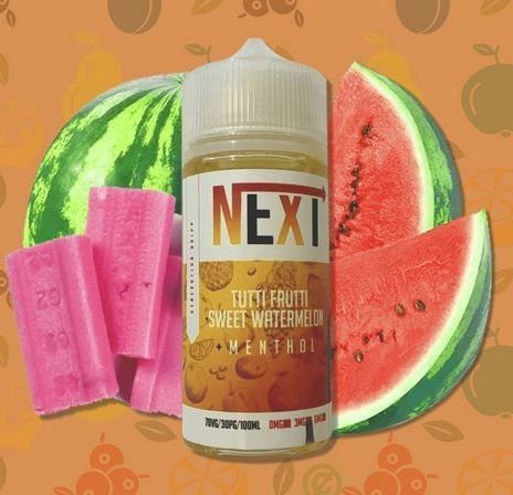 LÍQUIDO TUTTI FRUTTI SWEET WATERMELON MENTHOL - NEXT