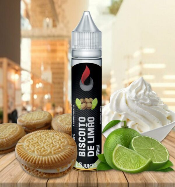 LÍQUIDO BISCOITO DE LIMÃO - LS JUICES