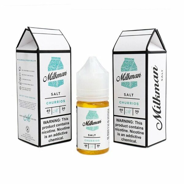 LÍQUIDO SALT NICOTINE - CHURRIOS - THE MILKMAN