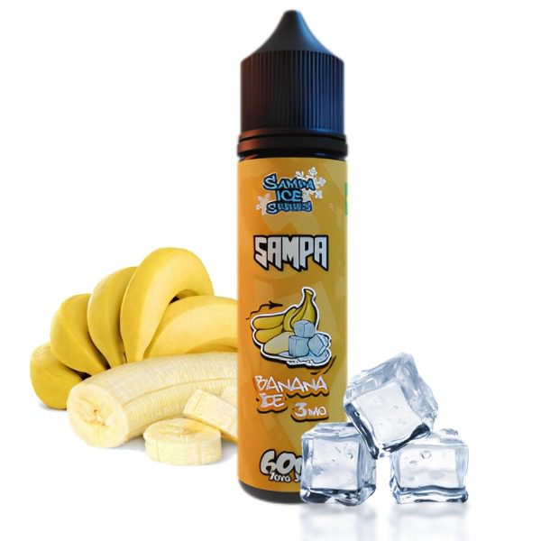 LÍQUIDO BANANA ICE - SAMPA