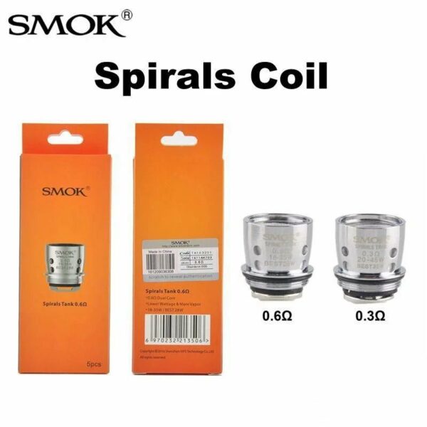 BOBINA COIL ( REPOSIÇÃO ) P/ G80 SPIRALS - SMOK - Imagem 2