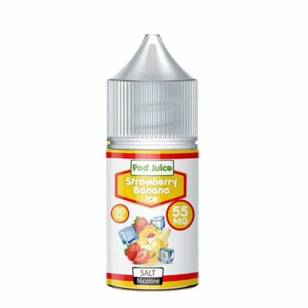 LÍQUIDO STRAWBERRY BANANA CHILLED - NICSALT - POD JUICE - Imagem 2