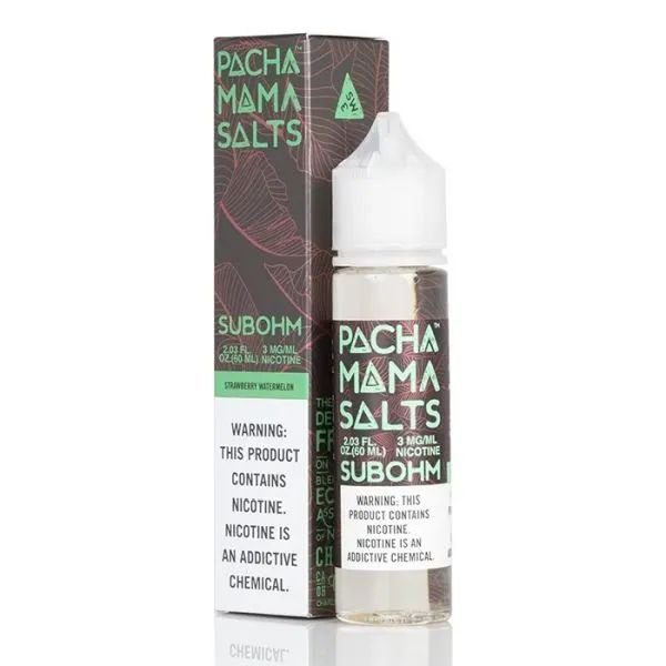 LÍQUIDO STRAWBERRY WATERMELON - SALTS SUBOHM - PACHAMAMA