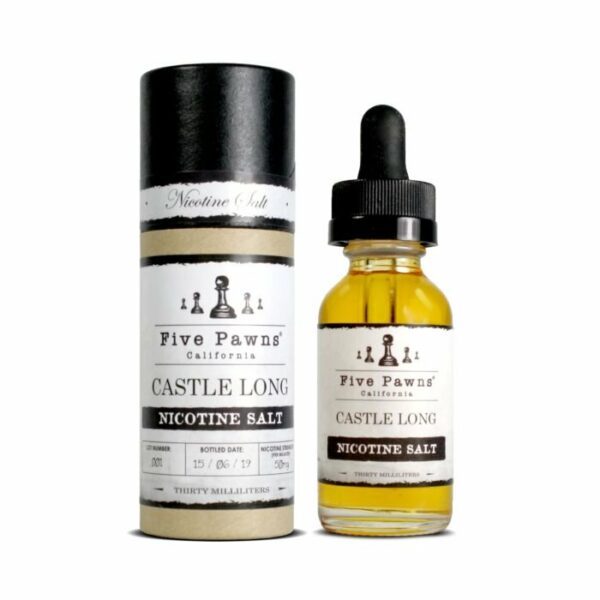 LÍQUIDO CASTLE LONG- NICOTINE SALT - FIVE PAWNS