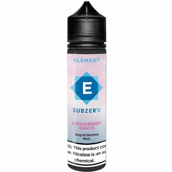 LÍQUIDO ELEMENT SUBZERO STRAWBERRY GUAVA - ELEMENT