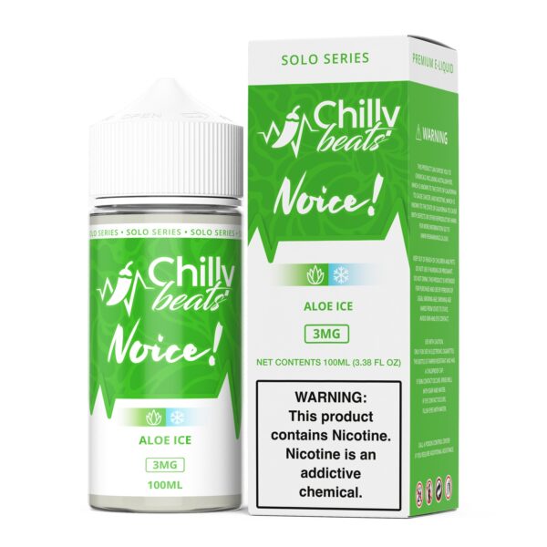 LÍQUIDO FREEBASE - ALOE ICE - CHILLY BEATS - Imagem 2