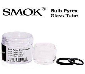 TUBO DE VIDRO P/ TFV8 BABY - PEN 22 - LIGHT - TFV12 BABY PRINCE C/ ORINGS 5ML - SMOK
