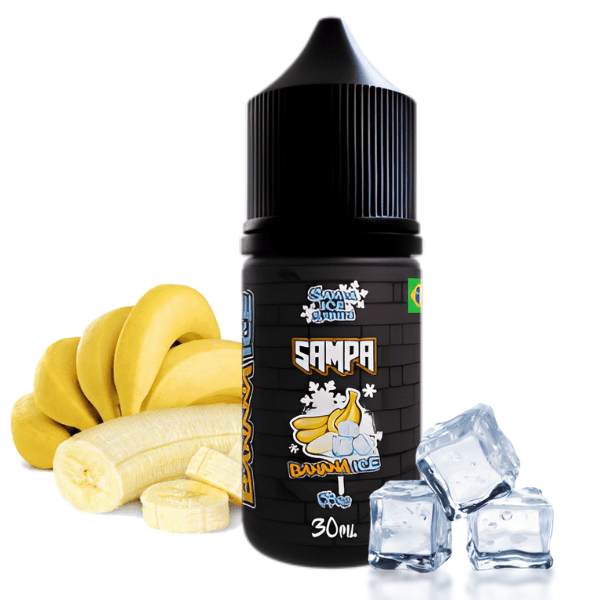 LIQUIDO NICSALT - BANANA ICE - SAMPA