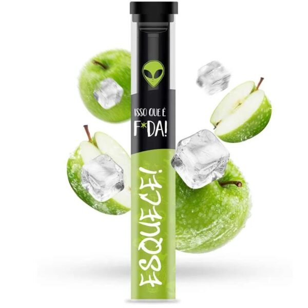 POD DESCARTÁVEL ISSO QUE É FODA! 1000 PUFFS - GREEN APPLE - CHILLY BEATS