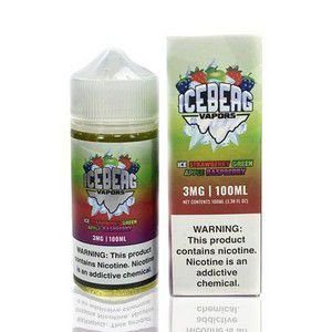 LÍQUIDO ICE STRAWBERRY GREEN APPLE RASPBERRY - ICEBERG VAPORS