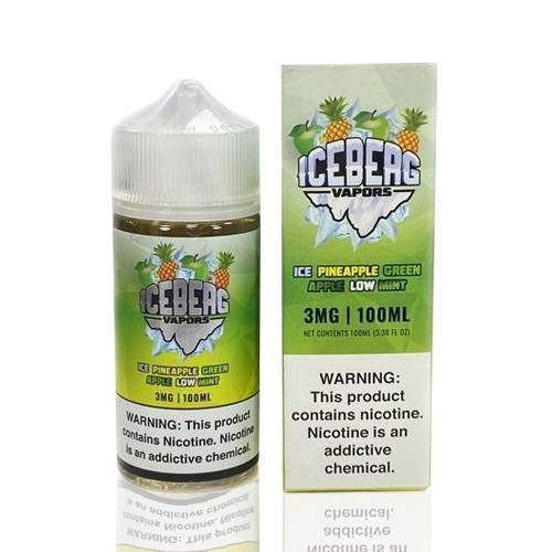 LÍQUIDO ICE PINEAPPLE GREEN APPLE LOW MINT - ICEBERG VAPORS
