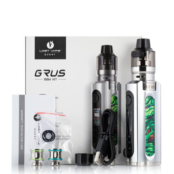 KIT VAPE GRUS 100W C/ TANK UB PRO 5ML - LOST VAPE - Imagem 5