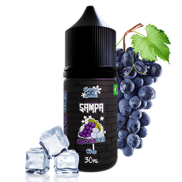 LIQUIDO NICSALT - GRAPE ICE - SAMPA
