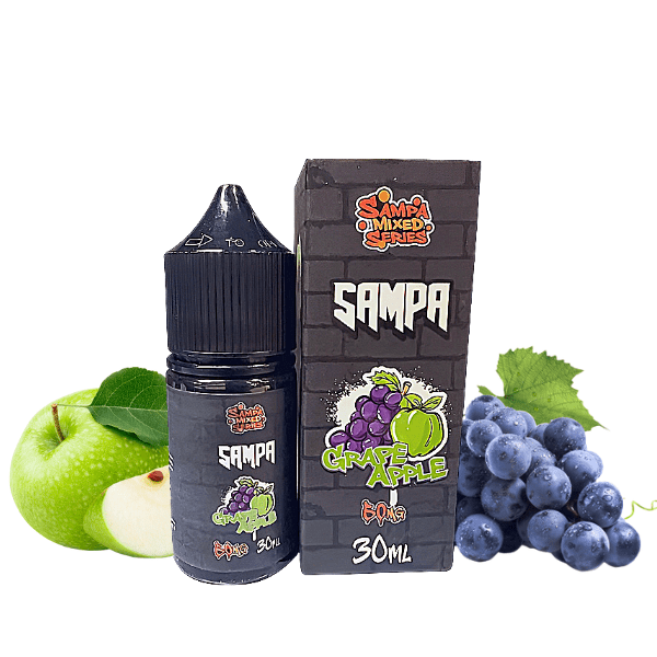 LIQUIDO NICSALT - GRAPE APPLE - SAMPA