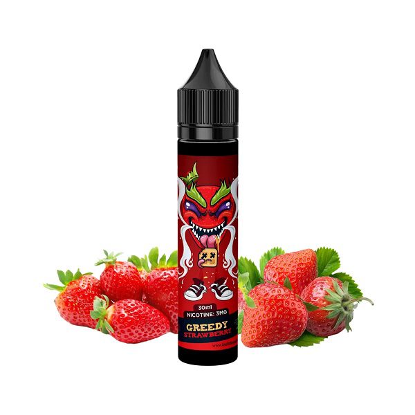 LÍQUIDO GREEDY STRAWBERRY - BULLDOGS