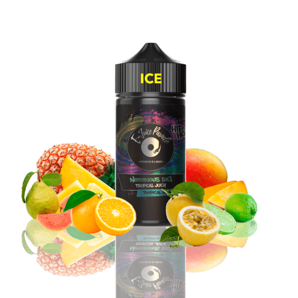 LÍQUIDO NOTORIOUS B.I.G – TROPICAL JUICY ICE - E-JUICE PARADE - Imagem 3
