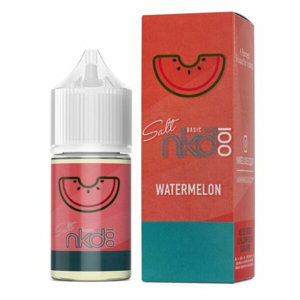 LÍQUIDO SALT NICOTINA BASIC WATERMELON ICE - NAKED 100 - Imagem 2