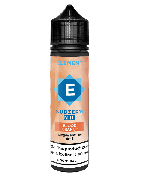 LÍQUIDO ELEMENT SUBZERO MTL BLOOD ORANGE - ELEMENT